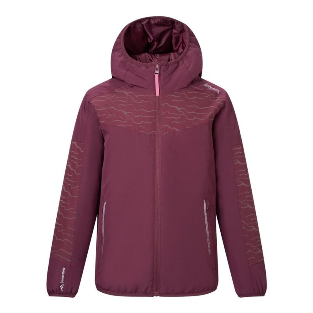 Regatta Childrens/Kids Illuma Reflective Waterproof Insulated Jacket / Fig